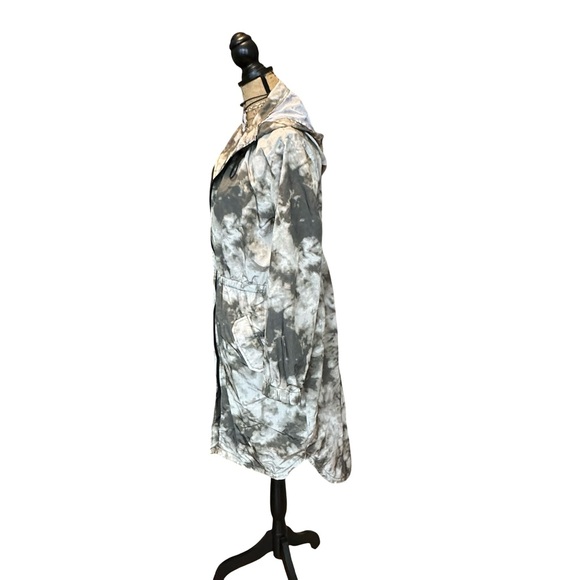 Stylish Tie-Dye Hooded Jacket - Picture 5 of 14